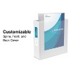 Staples Standard 1 1/2" 3-Ring View Binder White (26438-CC) 55409/26438 - 2 of 4