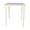 International Concepts Solid Wood Top Table - 3 of 4