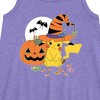 - Pokémon - Witch Pikachu With Candy Graphic Sleeveless Aline Dress - 2 of 3