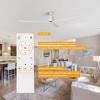 Parrot Uncle 52" Modern Indoor/ Outdoor Ceiling Fan with Remote Control - 2 of 4