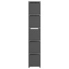 vidaXL Modern 15-Cube Display Shelf - Freestanding and Lightweight Gray Fabric and Steel Frame Storage Unit for Home and Office - 3 of 4