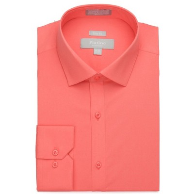 Men's Slim Fit Spandex Dress Shirt From Marquis