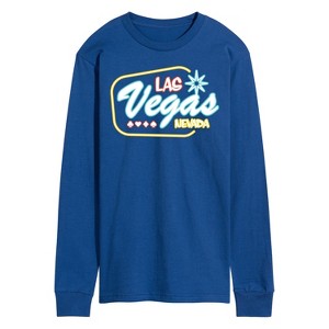 Men's - Instant Message - Las Vegas Long Sleeve Graphic T-Shirt - 1 of 4