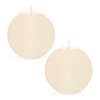FIA Wick Ivory Round Candle (Set of 2) - 3 of 3