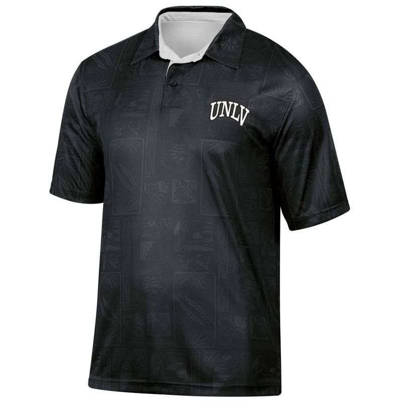 NCAA UNLV Rebels Men&#39;s Tropical Polo T-Shirt, 1 of 4