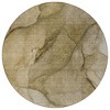 Brown Beige And Taupe Abstract Washable Indoor Outdoor Area Rug - 4 of 4