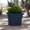 Bloem Veranda Resin Square Box Planter with Optional Knock-Out Drainage - 2 of 4