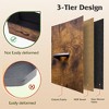 GALAXHERO 16-Drawer Tall Fabric Dresser Storage Tower with Steel Frame, Chest of Drawers Organizer Unit - 4 of 4