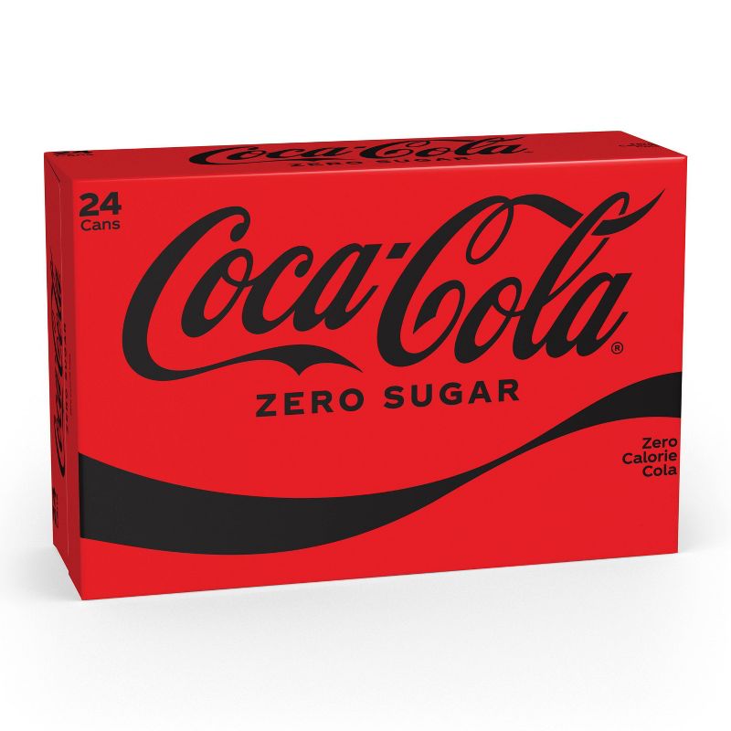 Coca-Cola Zero Sugar - 24pk/12 fl oz Cans, 6 of 8