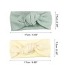 Unique Bargains Girl's Adorable Breathable Stripe Headbands 6.69"x2.95" 2 Pcs - 4 of 4