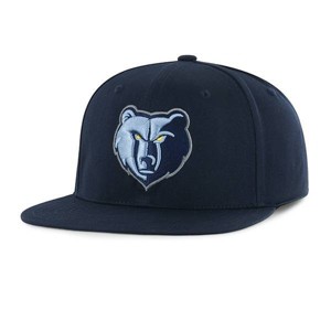 NBA Memphis Grizzlies Two Tone Flat Bill Snapback Baseball Hat - 1 of 2