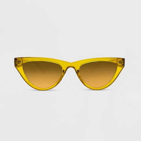 Yellow sunglasses 2024 for women