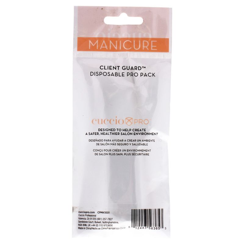 Cuccio Manicure Client Guard Disposable Pro Pack - Mini Manicure Kit - 3 pc, 4 of 6