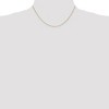 Black Bow Jewelry 0.8mm 14k Yellow Gold Spiga Pendant Chain Necklace - 2 of 4