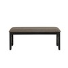 Potomac Dining Bench-Brown/Black - 2 of 4
