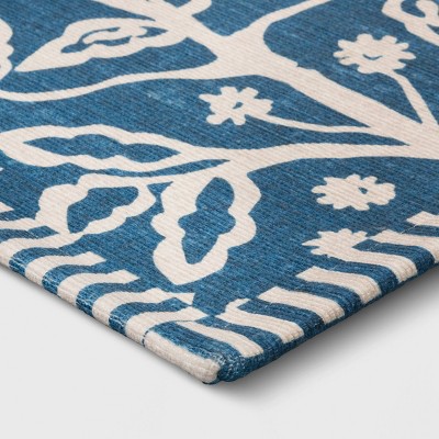 1'8x2'10 Rug Blue Floral - Threshold™