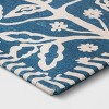 1'8"x2'10" Rug Blue Floral - Threshold™ - 3 of 4