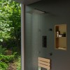 ALFI Black Matte 2 Inches Square Adjustable Shower Body Spray - 3 of 4