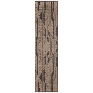 Liora Manne Monaco  Indoor/Outdoor Area Rug  Taupe.. - 1 of 4