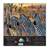 Sunsout Zebras and Friends 500 pc Large Pieces  Jigsaw Puzzle 70970 - 3 of 4