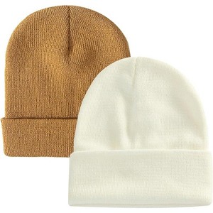 MSDC 1&2 Pack Beanie for Men Women Slouchy Beanie Hats Winter Knit Caps Soft Ski Hat Unisex - 1 of 4