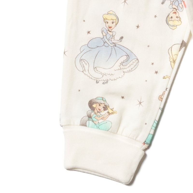 Disney Minnie Mouse Princess Little Mermaid Cinderella Belle Jasmine Baby Girls 2 Pack Pants Newborn to Infant, 5 of 7