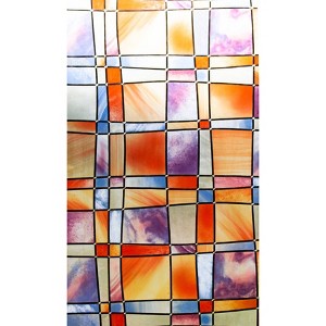 Set of 2 (27"x158") Fablon Barcelona Window Film Set - 1 of 4