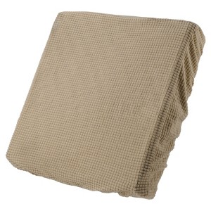 Unique Bargains Polyester Elastic Bottom Non-Slip Sofa Couch Cushion Cover 20"x20" - 1 of 4