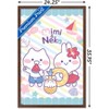 Trends International Mimi & Neko - Beach Framed Wall Poster Prints - 3 of 4