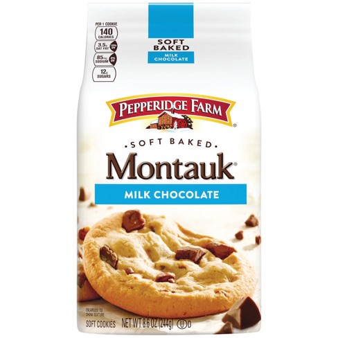 Pepper Farm Cookies Pepperidge Farm Montauk Soft Baked Milk Chocolate Cookies 