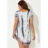 Swimsuits for All Olivia Shibori Cover Up Tunic (Plus Sizes Available) - 3 of 4