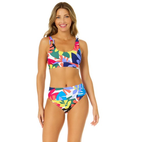 ISLAND TROPIC Push-up Bikini Top - Tropical island