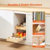 VEVOR 2 Tier Pull Out Cabinet Organizer, 14"W x 21"D Cabinet Drawer, Soft Close Slide out Shelf, Heavy-Duty Sliding Wood Drawer - 3 of 4