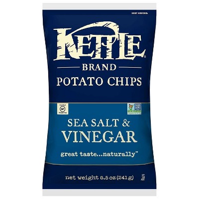 Kettle Sea Salt And Vinegar Potato Chips - 8.5oz