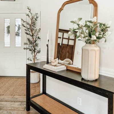 Target black cheap console table