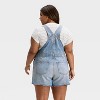 Women's Denim Shortalls - Universal Thread™ - 2 of 3