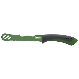 Tovolo Comfort Grip 5.75" Avocado Knife Pesto 14010-500: High Carbon Stainless Steel, Dishwasher-Safe, Rubber Handle - 1 of 4