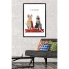 Trends International DC Comics Movie DC League of Super-Pets - Krypto and Ace Framed Wall Poster Prints - 2 of 4