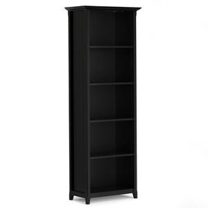 NicBex Bookcases for Living Room Modern 70" H 5 Tier Free Standing Storage Wood Bookshelves with Adjustable Storage Shelves for Office Home - 1 of 4
