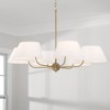 Capital Lighting Welsley 6 - Light Chandelier in  Aged Brass - 4 of 4