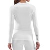SKINS SERIES-1 WOMEN'S LONG SLEEVE TOP WHITE - 2 of 4