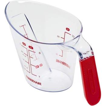 NutriChef High Borosilicate Glass Measuring Cup with Scale, 1000 ml.