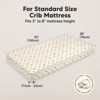 KeaBabies 2pk Soothe Fitted Crib Sheets Neutral, Organic Baby Crib Sheets, Fits Standard Nursery Baby Mattress - 3 of 4