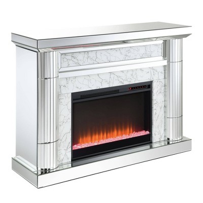 Lorelei Fireplace Silver - Picket House Furnishings
