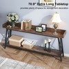 Dexmalle 70.87 inch Extra Long Console Table Behind Couch - 4 of 4