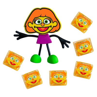 Glo Pals Sesame Street Character Julia & 6 Light Up Water Cubes