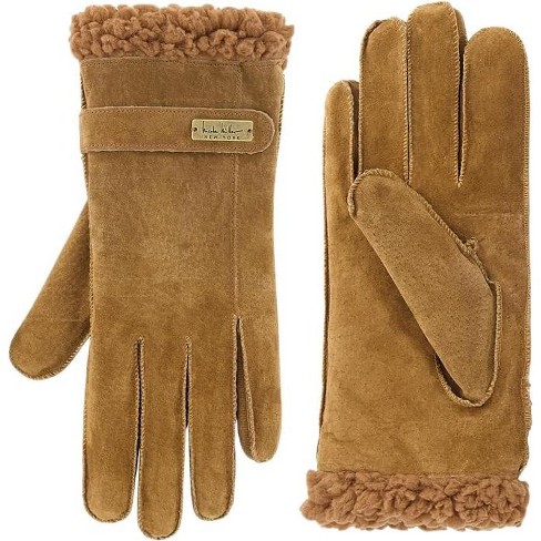 FIRM GRIP X-Large Winter Suede Leather Gloves with Insulated Fleece Liner