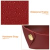 Unique Bargains PU Leather Foldable Jewelry Organizing Storage Trays 2 Pcs - 3 of 4