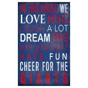 NFL Fan Creations In This House Sign - 1 of 1