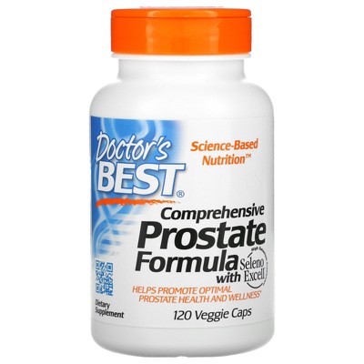 Doctor's Best Comprehensive Prostate Formula, 120 Veggie Caps, Dietary Supplements